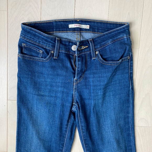 Levi's 712 slim 5 pocket jean - 25 - Picture 2 of 12